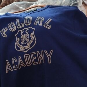 Ralph Lauren Kids Blue Academy Sweatshirt